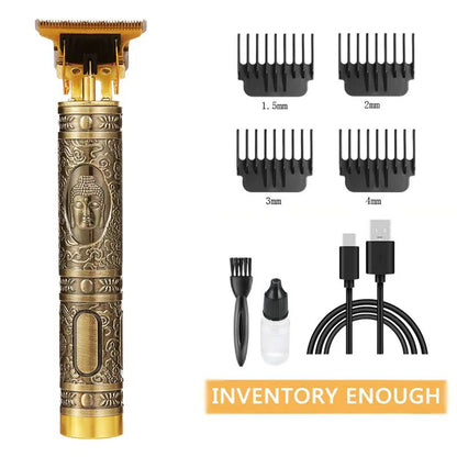 [Promotion] USB Electric Hair Cutting Machine Rechargeable Hair Clipper Man Shaver Trimmer Barber Professional Beard Trimmer Julie Fashion Store