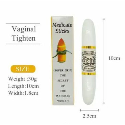 Women Vagina Tightening Stick Super Grip Madura Stick Wand Narrowing Medicate Vagina Tightener Wand Feminine Hygiene