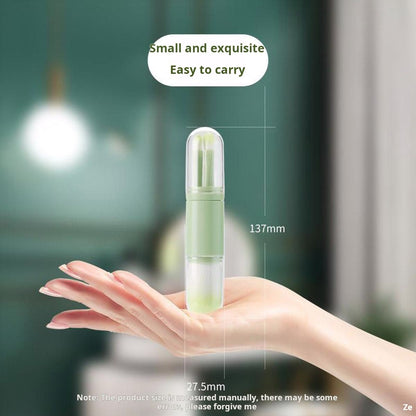 Four in one combination set Multi functional retractable powder brush, portable makeup brush, travel powder blusher brush, four in one makeup brush, beauty tool