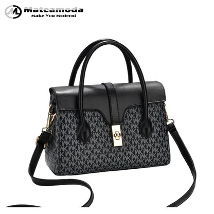 Mateamoda Classic Monogram Handbag Crossbody Bag Underarm Bag