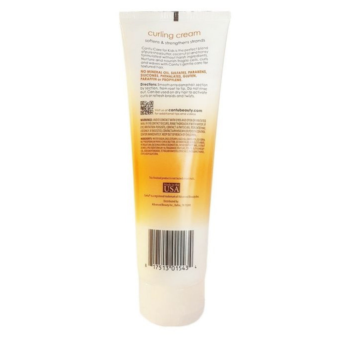 Cantu Care For Kids Curling Cream With Shea Butter, Coconut Oil & Honey Gentle Care For Textured Hair