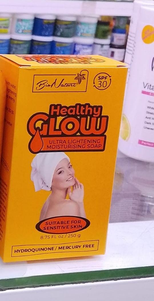 Bio Nature Healthy Glow Ultra Lightening Moisturising Soap bar