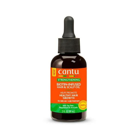 Biotin-Infused Strengthening Hair & Scalp Oil, 2 fl oz