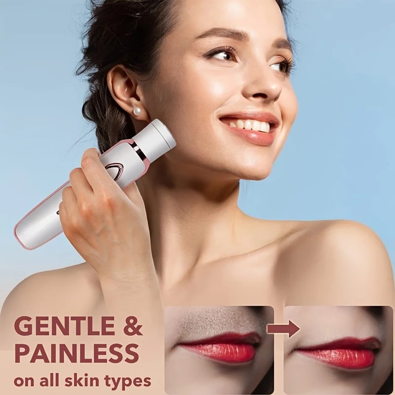 4 in 1 Electric Razor for Women Full Body Hair Trimmer Arm Armpit Private Hair Removal Instrume Lady Shaver Body Hair Removal Epilator Painless Cordless Trimmer Razor Gifts For Women