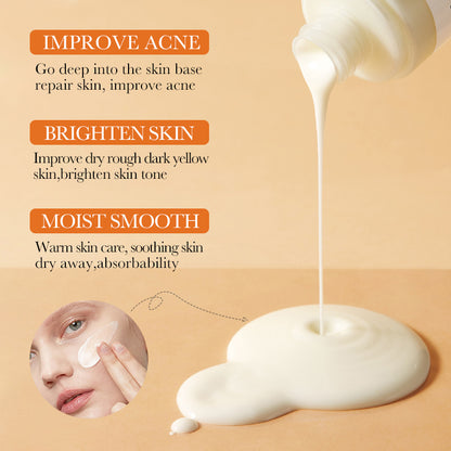 SADOER 15PCS Skin Care Set Turmeric Cleansing Moisturizing Antioxidant Set Gifts Set Face Lotion + Face Toner + Face Serum + Face Cream + Antioxygen Acnes Face Cleanser + 10PCS SADOER Face Masks