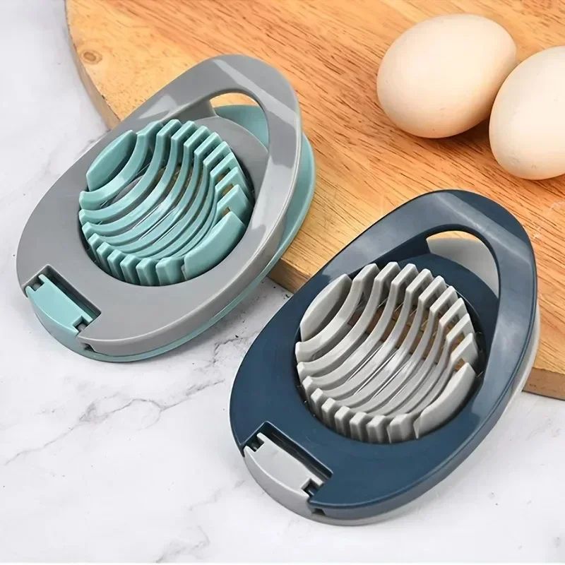 1PC Multipurpose Stainless Steel Wire Egg Slicer,Egg Slicer For Hard Boiled Eggs, Aluminium Egg Cutter , Fruit Garnish Slicer