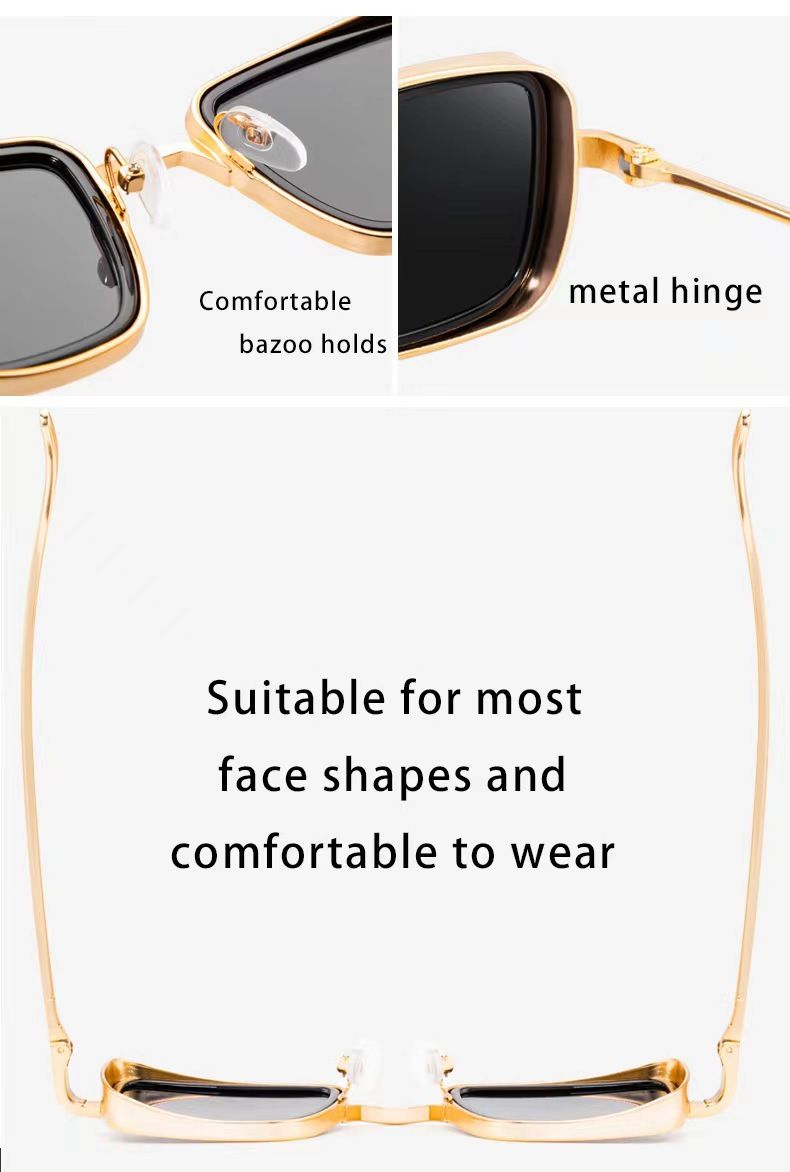 2025 New Men Sunglasses Men Fashion Classic Version Drivers Metal Sun glasses Men Eyewear Men Accessories Men Driving Square Style Sun Glasses Male Goggle Unisex Glasses