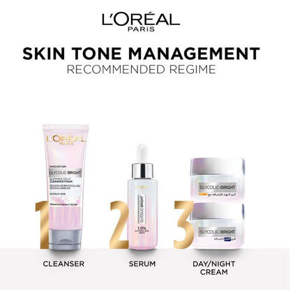 【Discounted】L'Oreal Paris GLYCOLIC BRIGHT SERUM 15ML