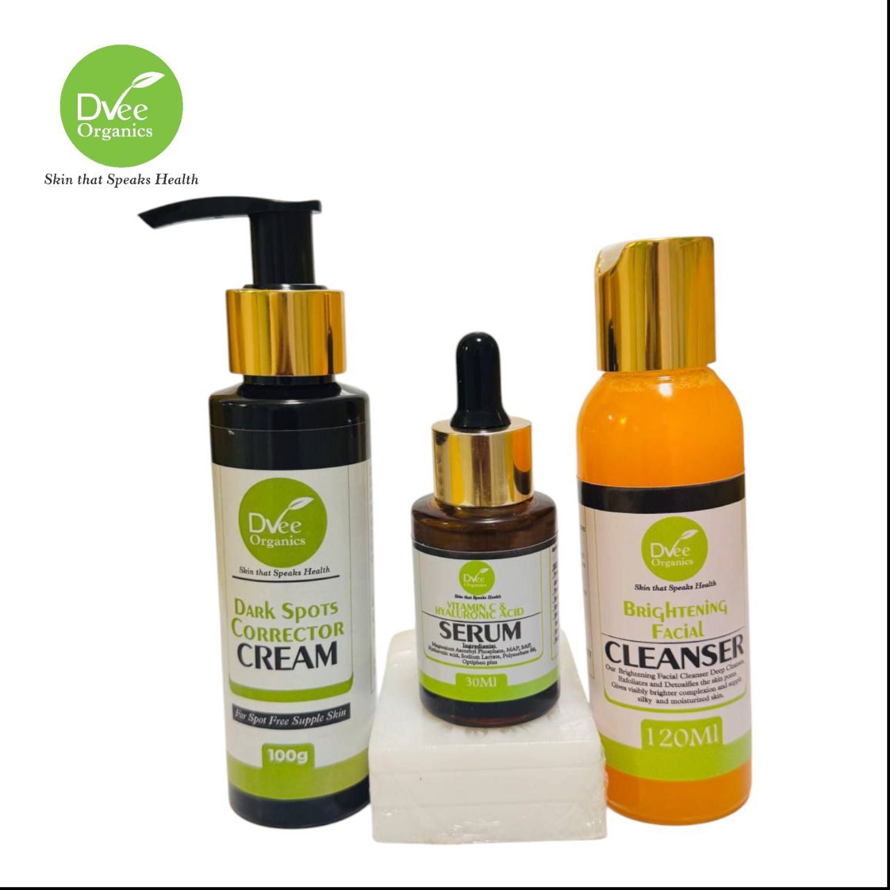 Dark Spots and Hyperpigmentation Package - Dvee Organics - Effective Spots and Pigmentation Remedy