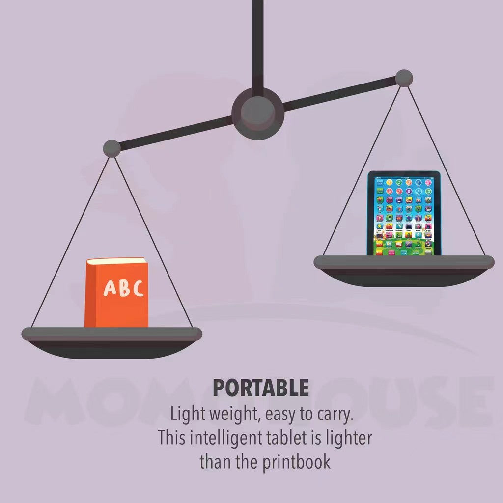 Kids Early Learning Education Touch Screen Mini iPad Tablet Computer Gift Toy For Children Learning Toys Gift For Boys Girls Baby