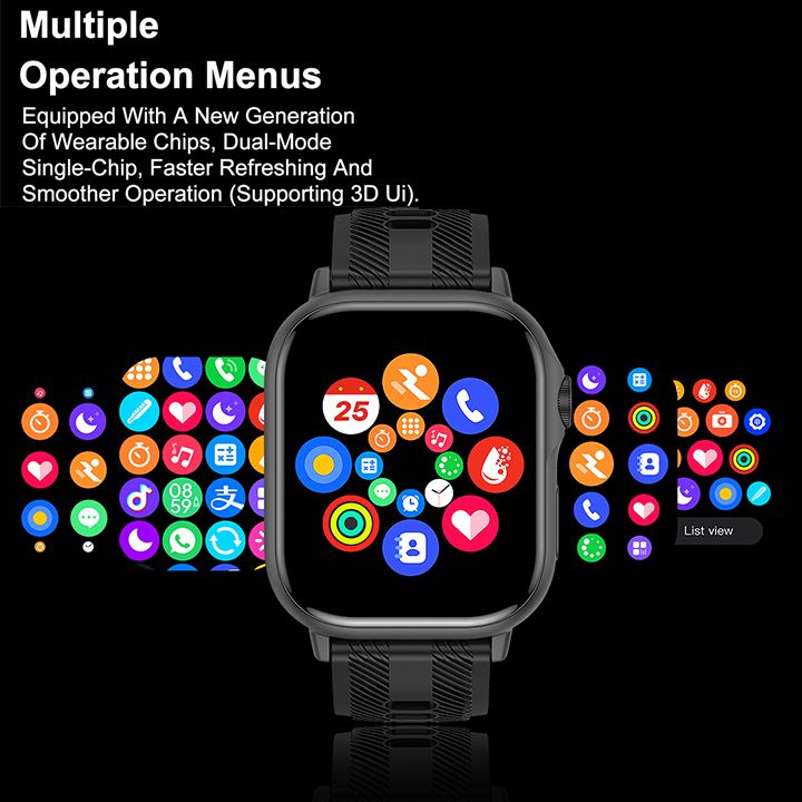 B05 Smartwatch Health Monitoring Watches Waterproof Sport Fitness Bracelet New Arrivals Smart Watch Bluetooth Calling Heart Rate Monitor Smart Watch For Smart Phones