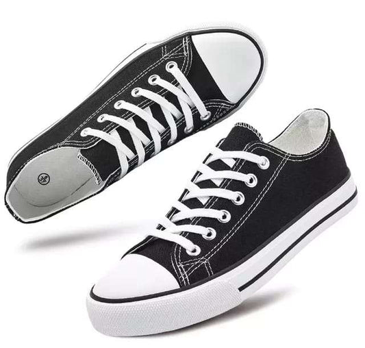 Black Canvas Shoes  - Canvas Shoes