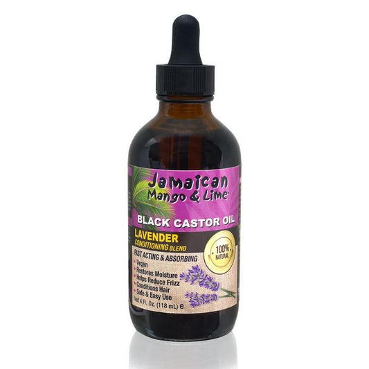 Black Castor Oil Lavender 4 Fl Oz