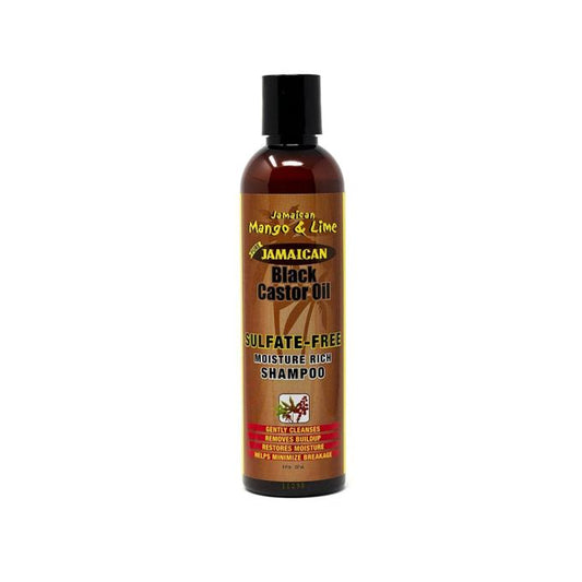 Black Castor Oil Shampoo Sulfate-Free 8oz