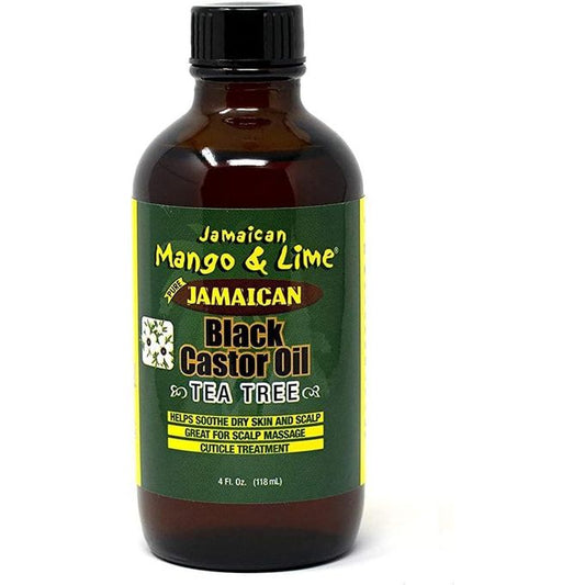 Black Castor Oil Tea Tree 4oz