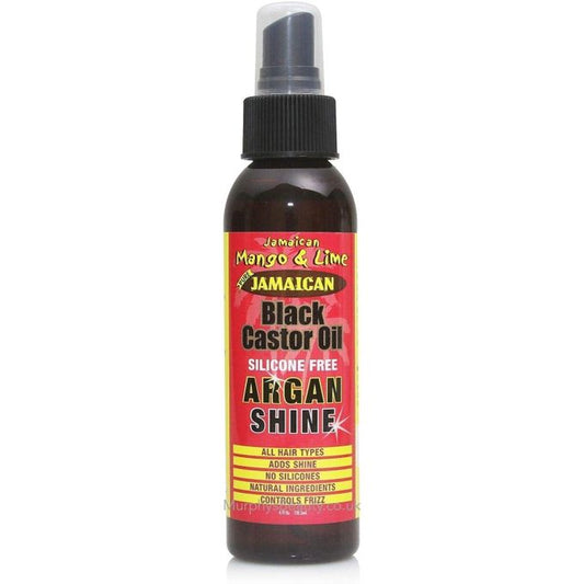 black cator oil argan shine 4oz