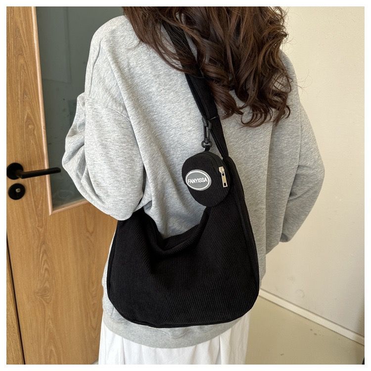2PCS Women Shoulder Bag Messenger Bag Girl Casual Handbag Ladies Bags Fast Delivery Within 1-5 Days
