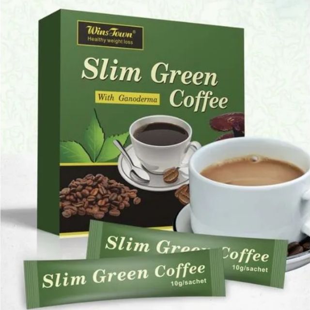 Slimming Coffee Flat Tummy Coffee Weight Lose Slim Green Coffee with Ganoderma - Wins Town