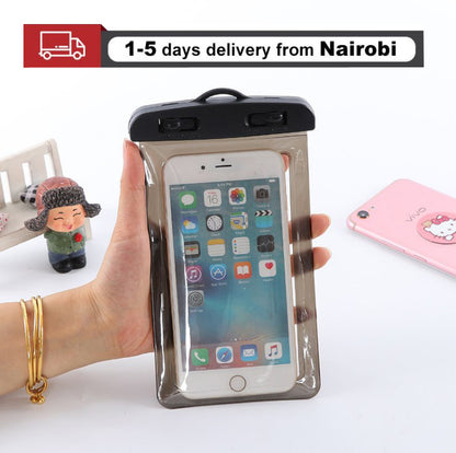 Waterproof Mobile Phone Cases Transparent Phone Underwater Storage Bag Swimming Diving Protective Swimming Bags Waterproof Phone Case Water proof Bag Mobile Phone Pouch PV Cover
