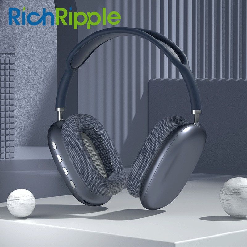 RichRipple P9 Air Max Wireless Bluetooth Headphones Sports Gaming Wireless Headset Noise Reduction Earphone With Microphone Supports TF
