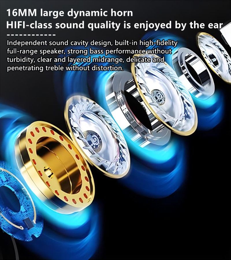 RichRipple F10 Pro 10H Play Time Wireless Bluetooth Earphone Digital Display Single Earbud Ultra Long Standby Business Earpods HD Call Headset Outdoor