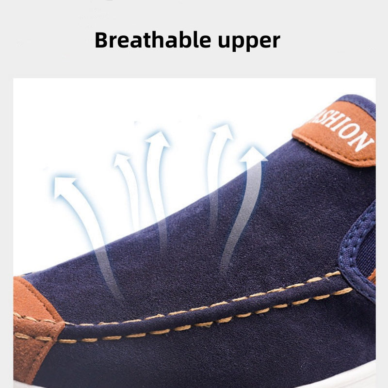 Shoes Men Shoes Loafers Classic Rubber Shoes Men's Shoes Casual Walking Shoes Loafers Slip-On Shoes