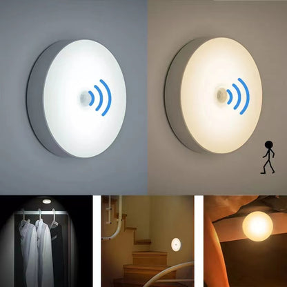 Motion Sensor LED Night Light USB Rechargeable Under Cabinet Kitchen & Dining room appliances Wall Lights