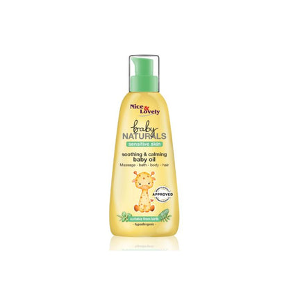 【Clearance Sale】Nice & Lovely Soothing & Calming Baby Oil - 100ml