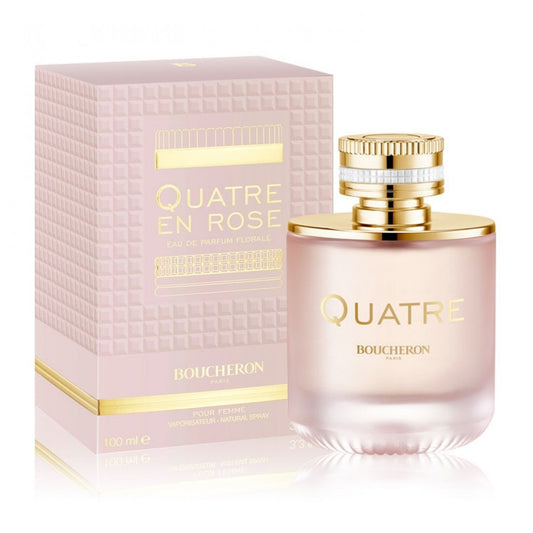Boucheron Quatre En Rose EDP Florale Pour Femme  100ml
