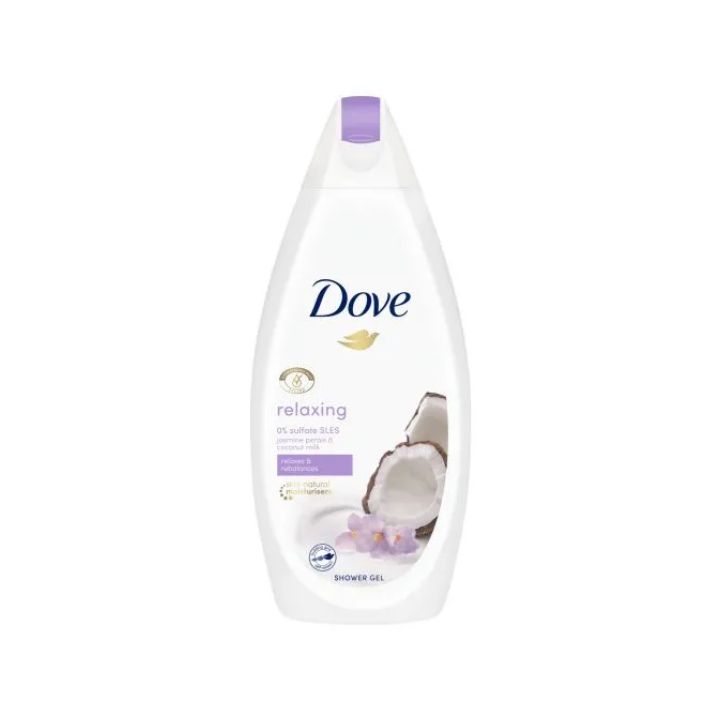 Dove Relaxing Body Wash Jasmine Petal And Coconut Milk