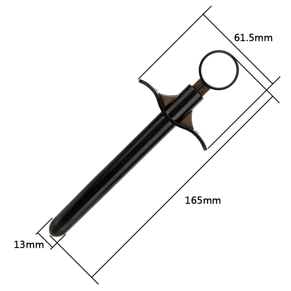 1PCS Lubricant Injector 10ML Anal Plug Sex Toys For Men Women Inject Lubricants Oil Launcher Anal Clean Tools