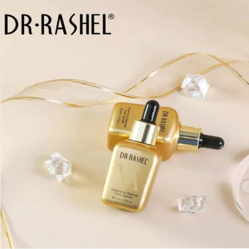 Dr. Rashel Vitamin A Retinol Age-Defying & Rejuvenation Face Serum. Removes Wrinkles, Smooths, Prevent Aging, Moisturizes & Glows 30ml