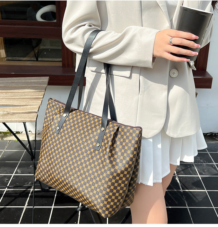 Fashion Print Tote Crossbodybag New Women's Bag Vintage Tote Bag Shoulder bag Fashion shopping Handbags