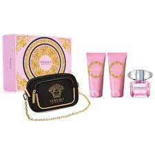 Bright Crystal EDT 4 Piece Gift Set With BL & SG & Pouch