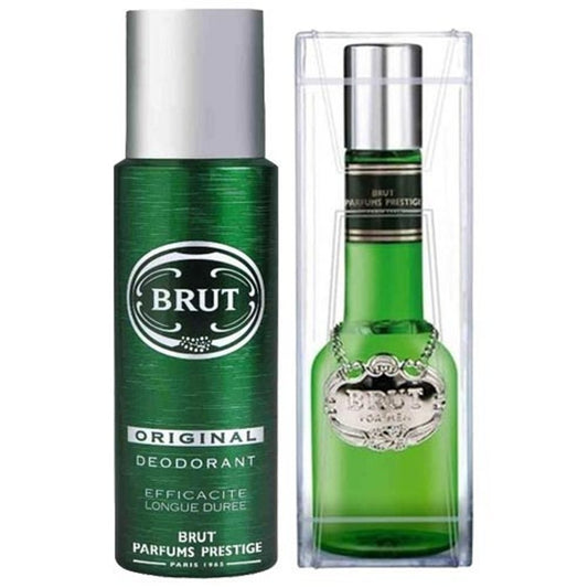 Brut Parfums Prestige 2 Piece Travel Set with Deostick