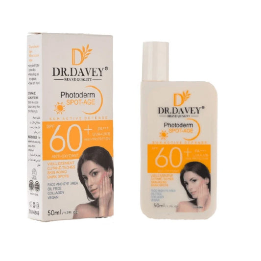 DR. DAVEY Photoderm Spot Age Sunscreen SPF 60 UV Protection Sun Cream