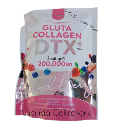 Joji Gluta Collagen DTX plus Mixed Berry 200000mg Dietary Supplement Moisture Nourish Smooth Skin Good Shape