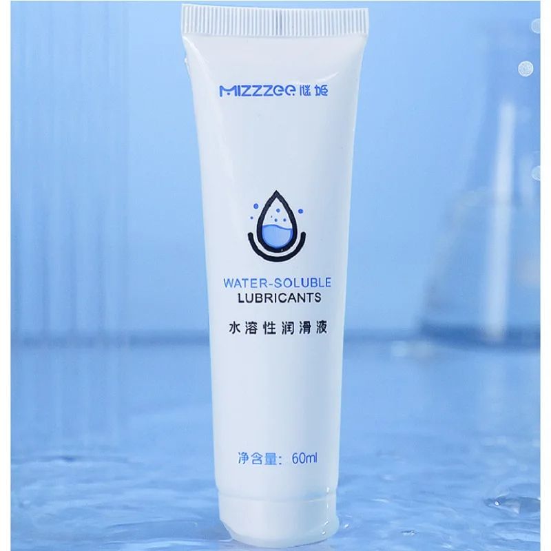 60ml Water Based Sex Lube Long Lasting Lubricant Edible Massage Body Oil Anal Gel Adult Toys for Sex for Women Men Valentine Gift for Girlfriend Wife