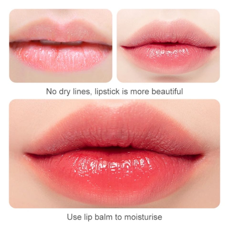 SADOER Lip Balm Vitamin C Moisturizing Lips Care Organic Sleeping Mask Beauty anti chapped lip balm