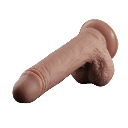 Large/Medium Realistic Dildo Veined Monster Cock with Balls Suction Cup G-spot Jelly Dong Adult Sex Toys for Women Perfect Surprising Gift for Girlfriend Wife