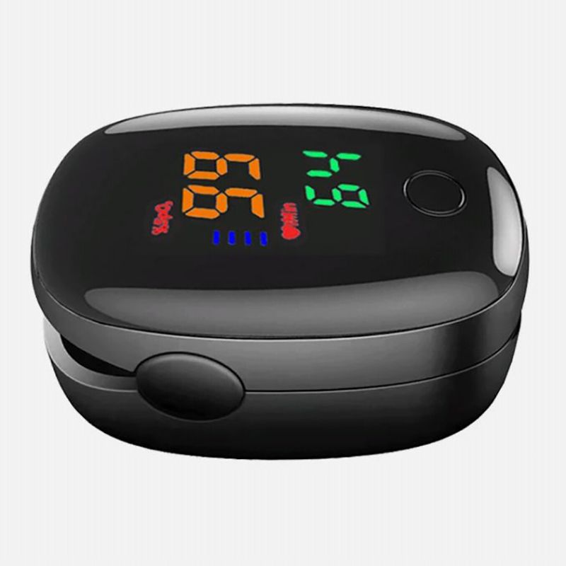 Fingertip Pulse Oximeter Digital Home Medical Equipment Oximeter Blood Oxygen Sensor Blood Oxygen Heart Rate Saturation Meter Portable Fingertip Blood Oxygen Monitor