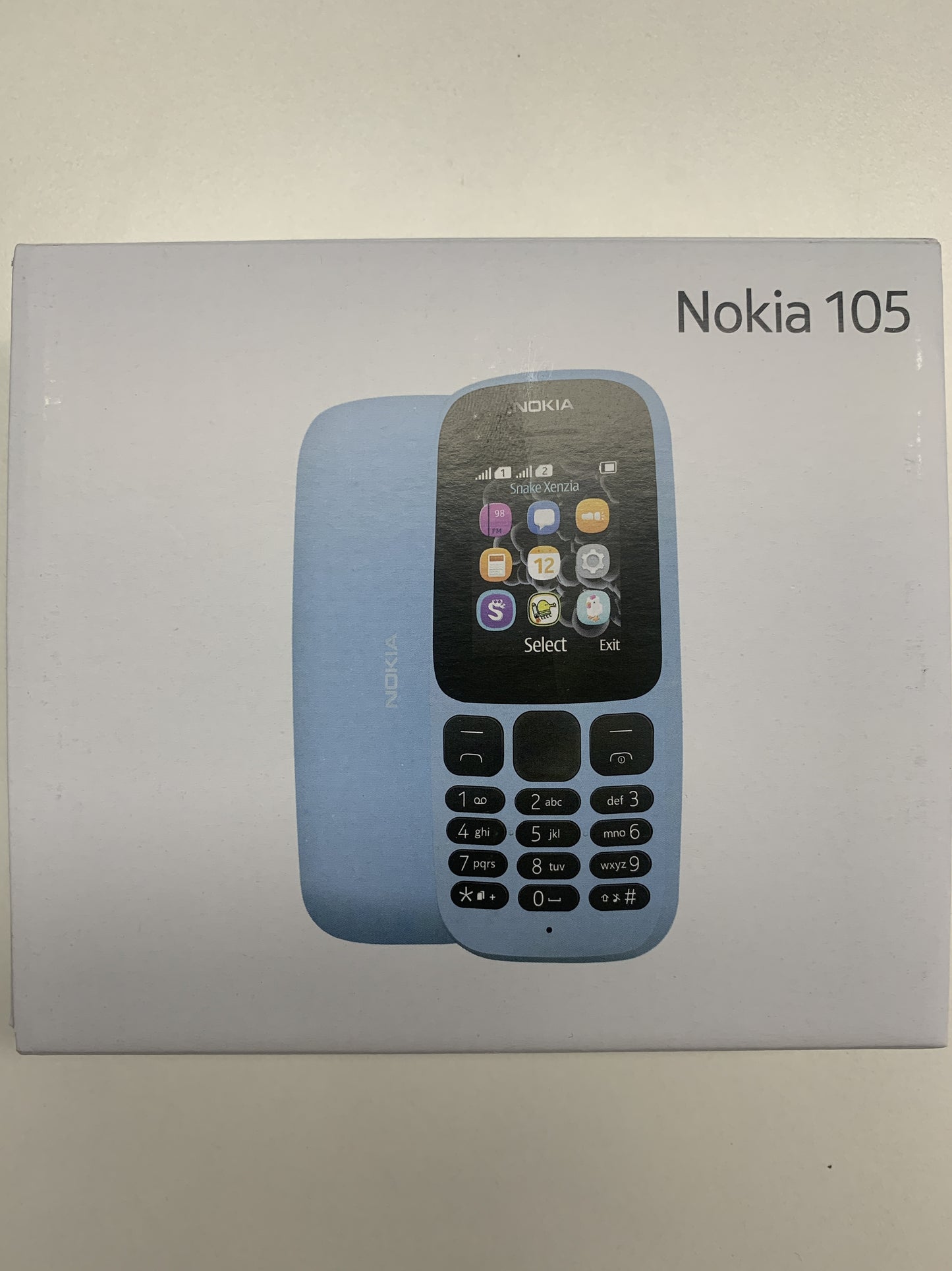 Refurbished Phone Nokia 105 2017 (Dual SIM) 800mAh 1.4" Unlocked Phone Long Power Super Signal Durable Classic Portable Shock Resistant Super Durable Nokia 105