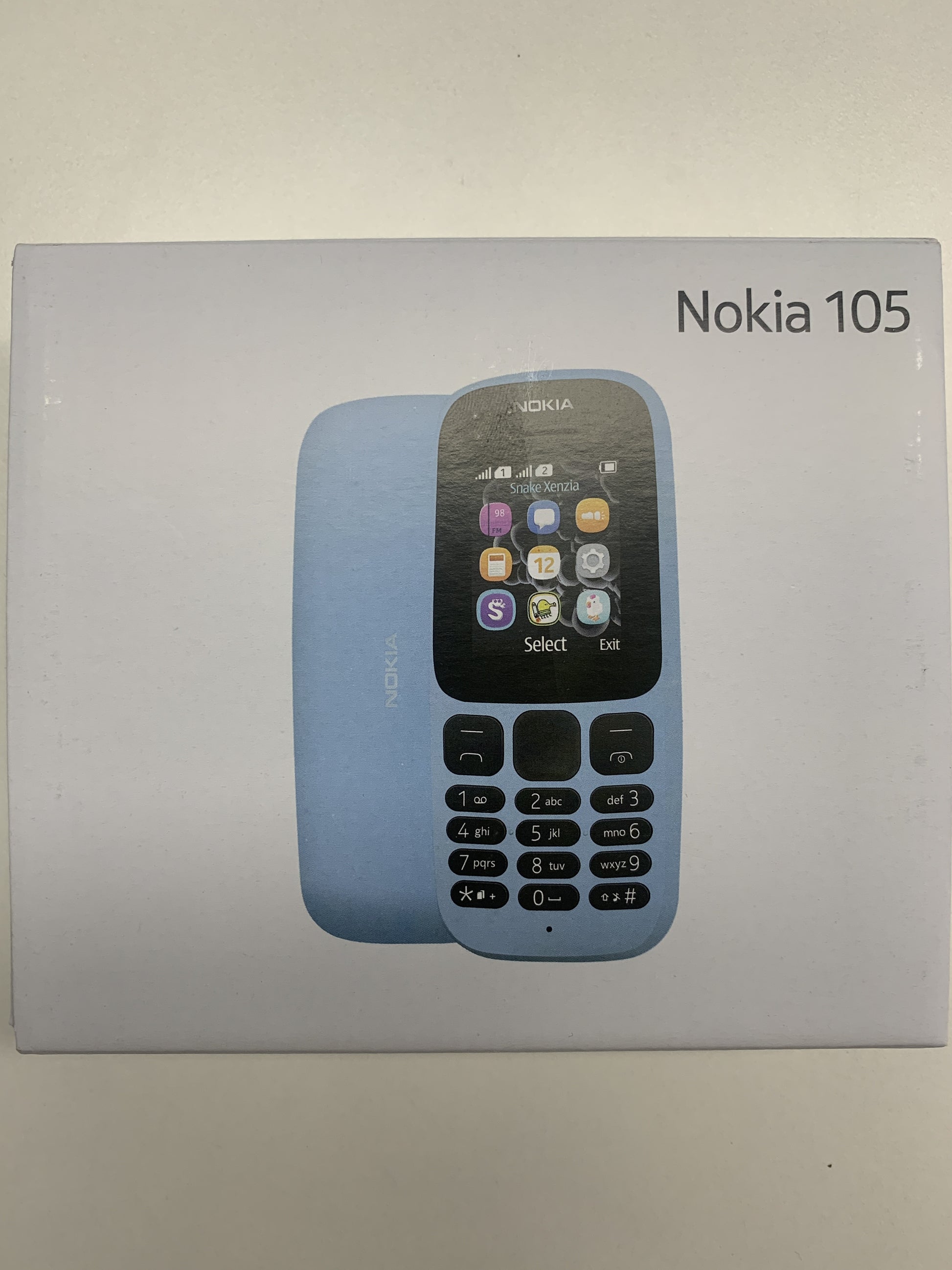 Refurbished Phone Nokia 105 2017 (Dual SIM) 800mAh 1.4" Unlocked Phone Long Power Super Signal Durable Classic Portable Shock Resistant Super Durable Nokia 105