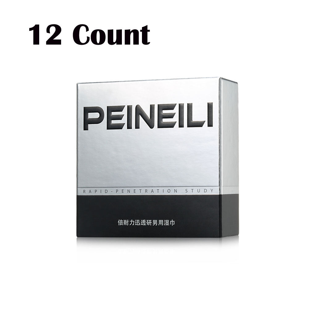 Male Prolonged Ejaculation Delay Wipe Pack of 12 or 24 counts Adult Sex Toys for Men Viagra-Liked Work