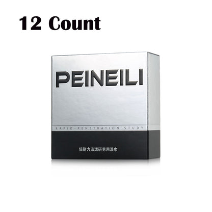 Male Prolonged Ejaculation Delay Wipe Pack of 12 or 24 counts Adult Sex Toys for Men Viagra-Liked Work