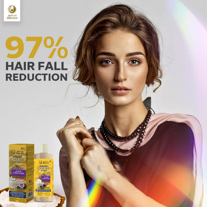 Sulfate Free Hair Conditioner with Chebe Powder and Shea Butter for Hair Growth (16.9 FL.OZ) Deep Conditioner for Curly Hair Ready To Use For Silky Smooth Hair