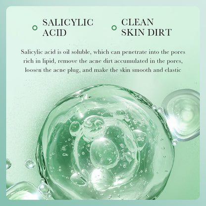 Skin care cleanser Removes Blackheads Deep Cleansing Gentle Pore Control Oil Control Moisturizing Shrinking Pore Cleanser Acne Cleanser Salicylic Acid
