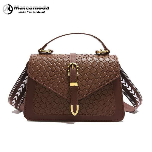 Mateamoda Luxurious Croc Pattern Sling Bag Crossbody Bag