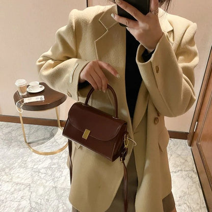 Mateamoda Solid Color Sling Bag Crossbody Bag