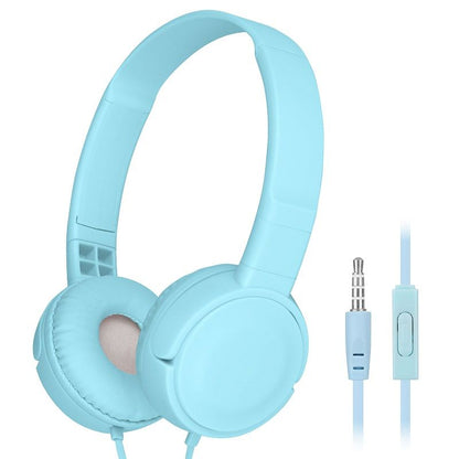 Kids Headphones, LEDream Adjustable On-Ear Wired Headsets Earphones with Mic for Children Boys Girls Cell Phones